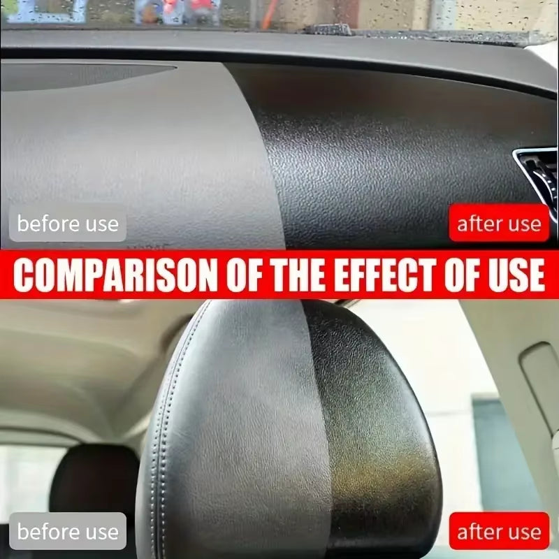Crystal Clear Car Plastic Repair Agent - Car Interior and Panel Renewal Wax Coating Agent Car Wax Car Polishing Wax