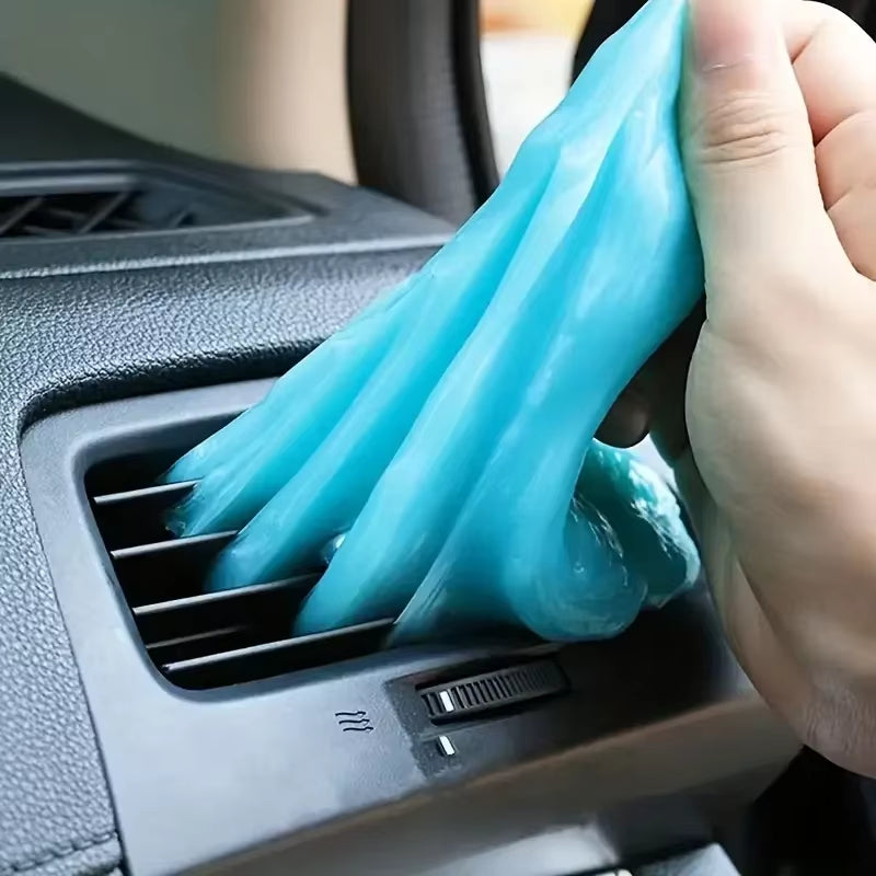 70G Car Cleaning Gel Slime Magic Mud Automobile Air Vent Computer Keyboard Dirt Dust Remover Gel Car Wash Interior Cleaning Tool